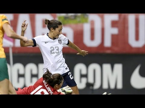 WNT vs. Australia: Christen Press Goal - Oct. 20, 2013
