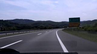 preview picture of video 'Croatia: A4 motorway'