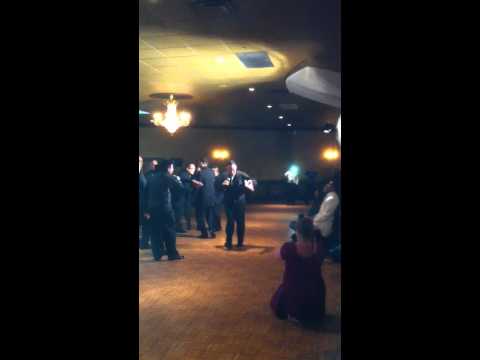 Wedding Reception Shawns & Rupas - Groomsmen Performance