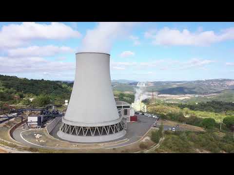 Cooling Tower of Power Plant | Free Footage - Videos for content creators