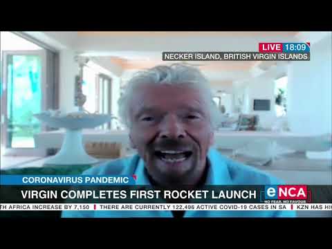 Virgin completes first rocket launch