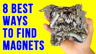 8 BEST Ways to Get Strong Magnets at Home for FREE - and where NOT to