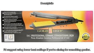 Gold N Hot GH2145 Ceramic Flat Iron Review: Is It Worth the Hype?
