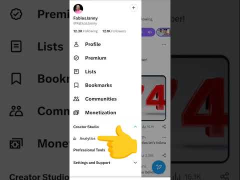 VIEW TWITTER ANALYTICS ON MOBILE -