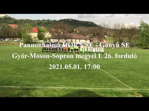 Pannonhalma HORN SE 2 - 0 (0 - 0) Gönyű SE