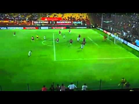 Palestino vs Montevideo Wanderers 1-1 ~ Gol de Jason Silva 66' ~ Copa Libertadores 2015
