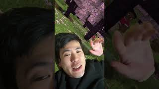 マイクラの世界に来ましたwww #マイクラ
