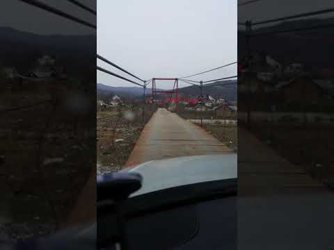 Senzatii tari pe podul de tabla Calvini-Frasinet