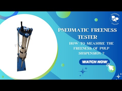 Pneumatic Freeness Tester