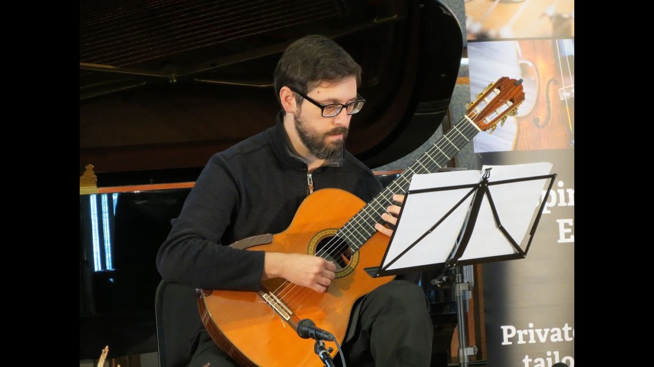 Promotional video thumbnail 4 for Vincent's Solo Classical Guitar Performances