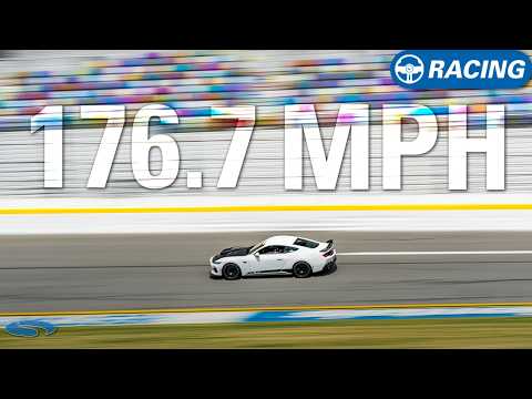 Testing our 2024 HPDE Mustang at Daytona!