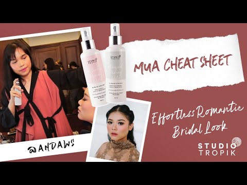 Studio Tropik MUA Cheat Sheet - with @andaws