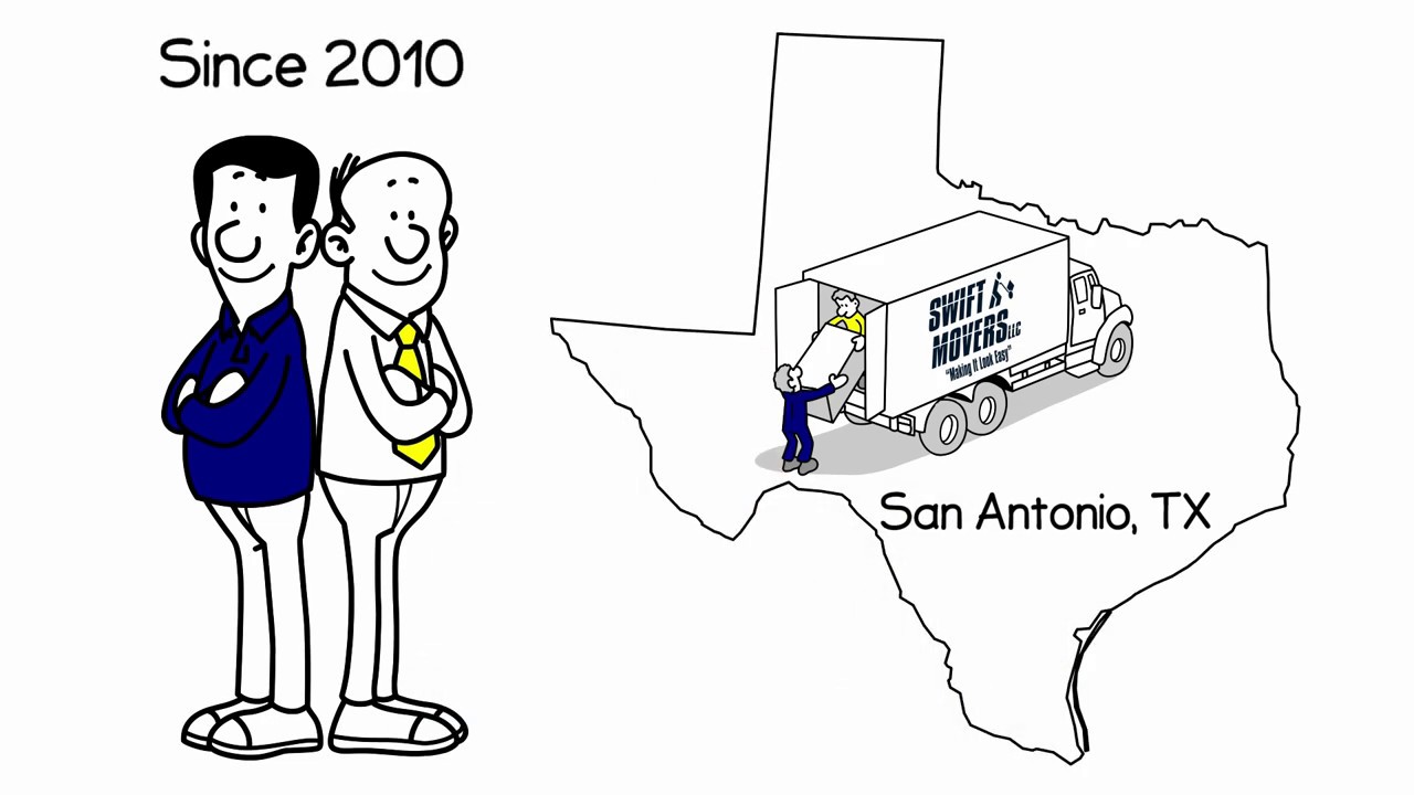 Hiring Swift Movers is easy / Highly rated moving company in San Antonio