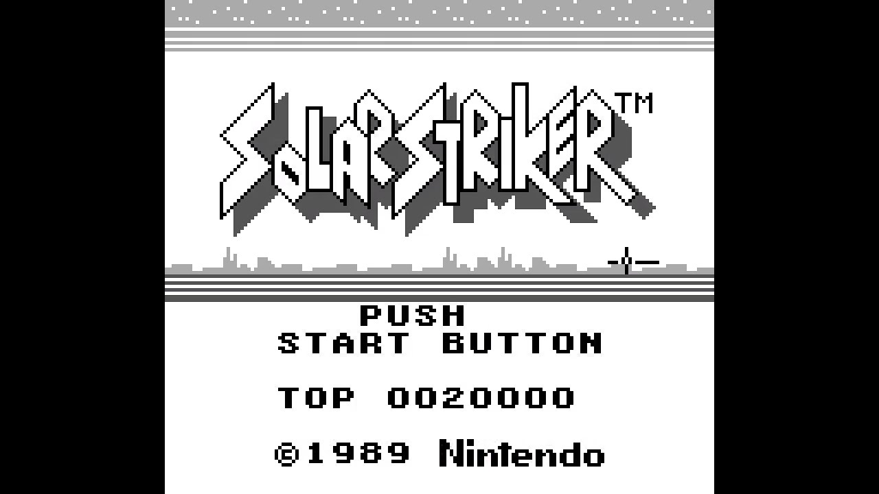 Game Boy Longplay [007] Solar Striker