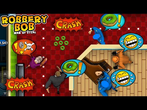 Robbery Bob - Sam Bob 1 & Blue Police Use 100 Teleport Mine Part 9
