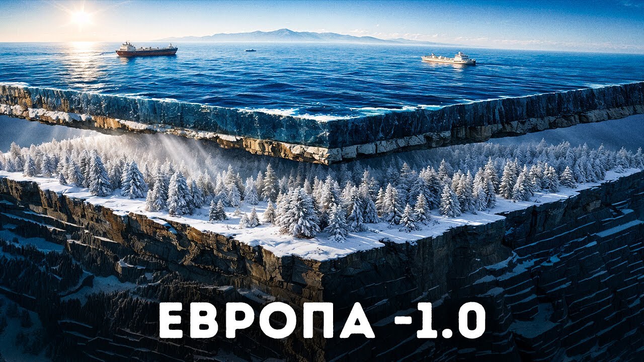 Ученые обнаружили замороженный мир, погруженный в воды Северного моря