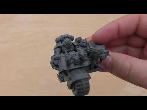 Space Marine Attack Bike - Unboxing & Review (WH40K)