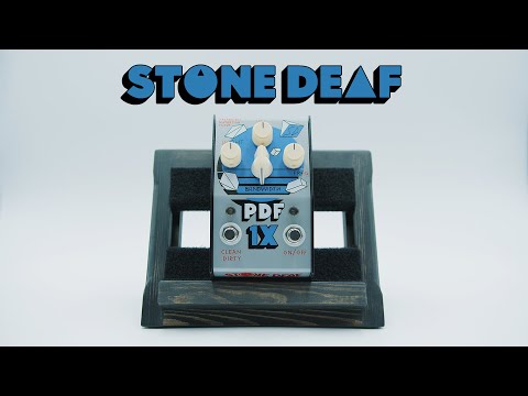 Stone Deaf PDF-1X Parametric Distortion Filter | Pedal Demo