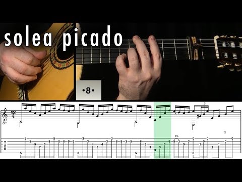 Flamenco Guitar 102 - 02 Solea Picado