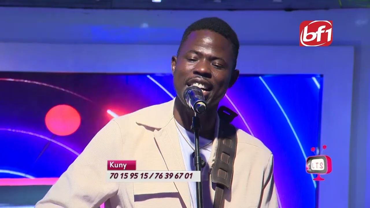 " Beogo ": l’artiste Kũny chante l’espoir et la résilience en live à la Télé S’amuz