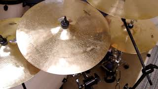 Video thumbnail for Wuhan 16" thin crash budget B20 Western cymbal sound test review by leehaze1