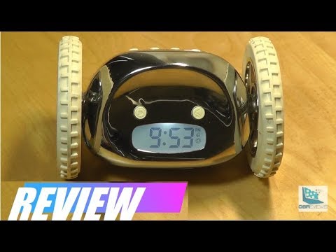 REVIEW: Clocky - Runaway Alarm Clock on Wheels! (Original)