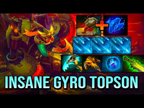 INSANE MAGICAL BUILD [ Gyrocopter ] TOPSON GAMEPLAY