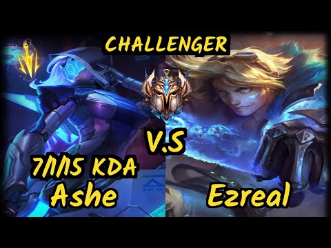 FORG1VEN (ASHE) vs EZREAL - 7/1/15 KDA BOTTOM ADC CHALLENGER GAMEPLAY - EUW
