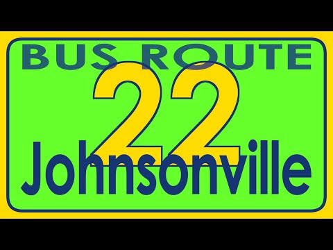 22 Bus Route: Wellington Station to Johnsonville, Wellington - Hyper-lapse