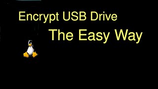 Encrypt USB the Easy Way