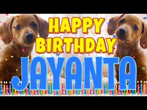 Happy Birthday Jayanta! ( Funny Talking Dogs ) What Is Free On My Birthday