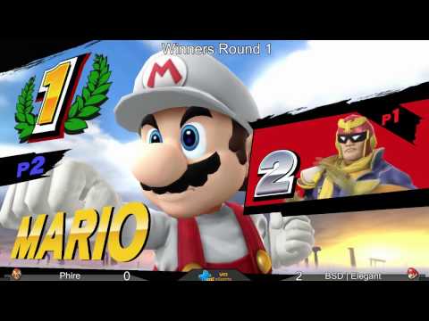 Smash 4 @ UCI #31 - Phire vs BSD|Elegant