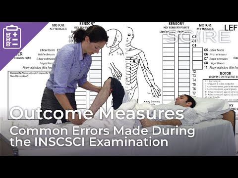 Common Errors Made During the ISNCSCI Examination (ASIA Exam)