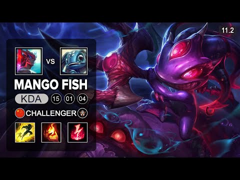 Mango Fish Fizz Mid vs Yone - CN Challenger Patch 11.2