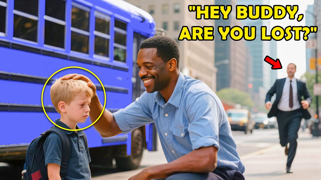 A Black Bus Driver Helps A Lost Child, Not Knowing The Boy’s Father Is A Billionaire.