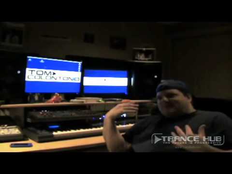 Trance Hub interviews Tom Colontonio at his studio