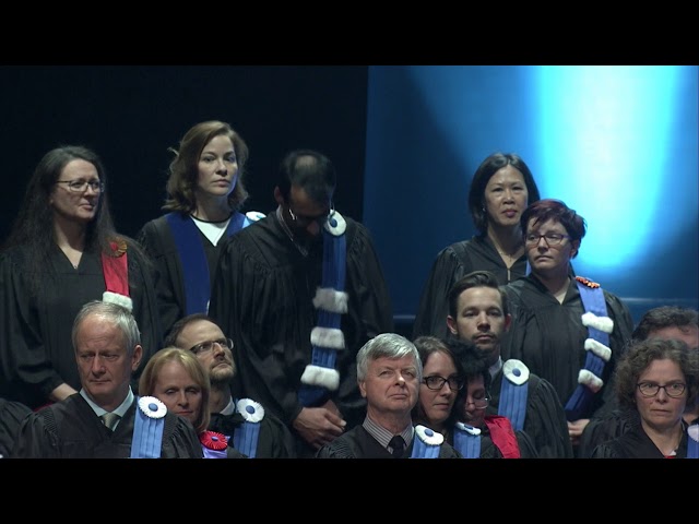 Collation des grades 2017 de la Faculté de science politique et de droit et de la Faculté des sciences