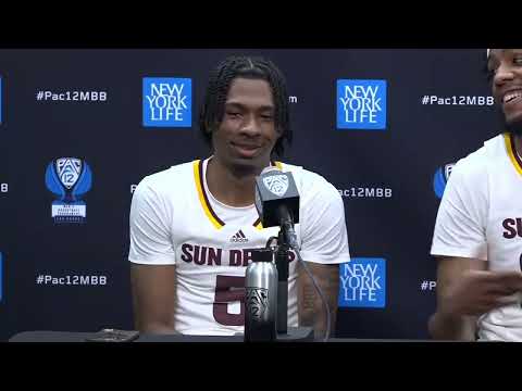 ASU Postgame Press Conference | 2023 Pac-12 Men's Basketball Tournament First Round