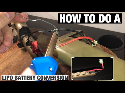 Tokyo Marui HK416D Lipo Battery Conversion