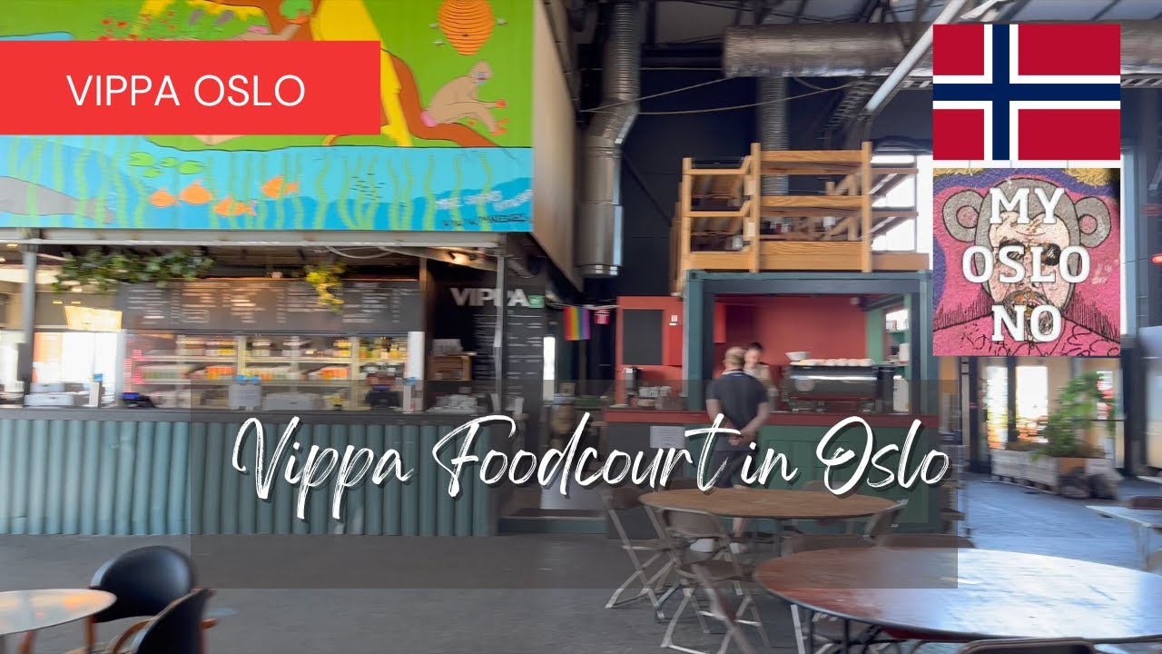 Join a traveler on a visit to Vippa Food Hall.