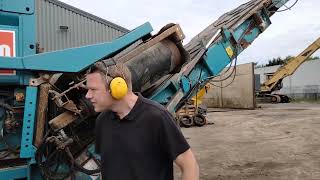 Pramoninis smulkintuvas Powerscreen powershredder 1800 shredder wood waste magnet | Vaizdas 4 - Machineryline