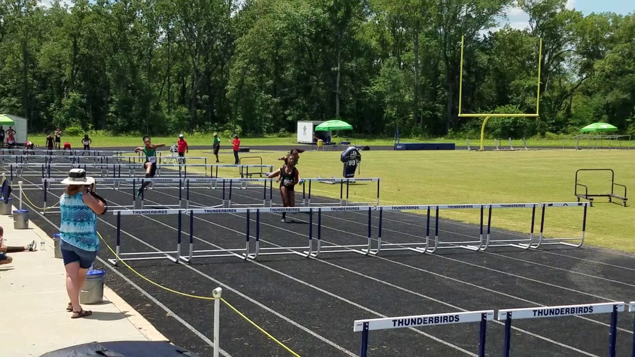 AAU JR OLYMPICS District Qualifier - 15-16 Girls 100m Hurdles