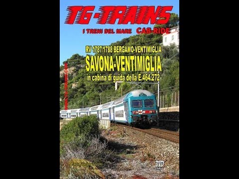 Savona-Ventimiglia cabride E.464.272 Trenord