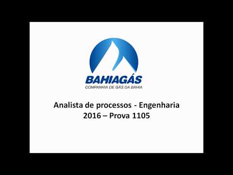 Questão 25 - BAHIAGÁS ( Analista de processos - Engenharia - 2016 )