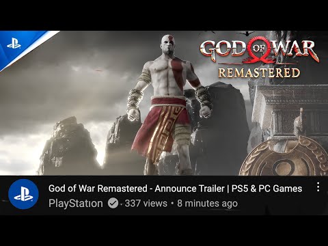 God of War Remastered (2025) - Teaser Trailer | Santa Monica Studio | PS5