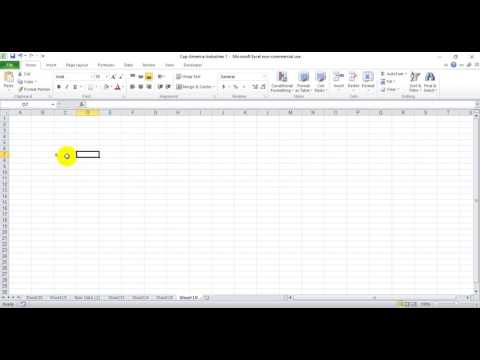 How to make the sigma symbol in excel