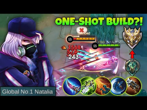NATALIA BEST ONE-SHOT BUILD TO RANK UP QUICKLY AFTER NEW SEASON RESET 🔥 | MLBB Mobile Legends 