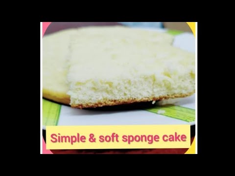 Sponge cake recipe in malayalam/Azza zahara creative world
