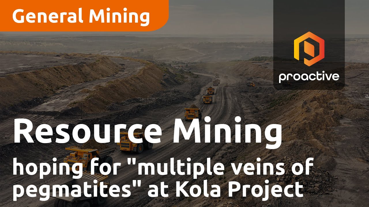 Resource Mining Corporation hoping for "multiple veins of pegmatites" at Kola Project