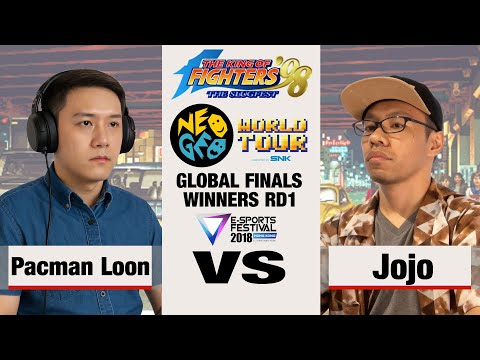Pacman Loon vs Jojo - KOF '98 Neo Geo World Tour Season 1 Global Finals Winners Round 1